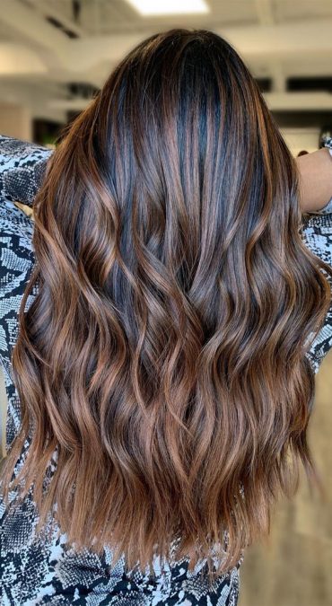 30 Cute Ways To Wear Brown Hair This Autumn 2021 : Brown Balayage ...