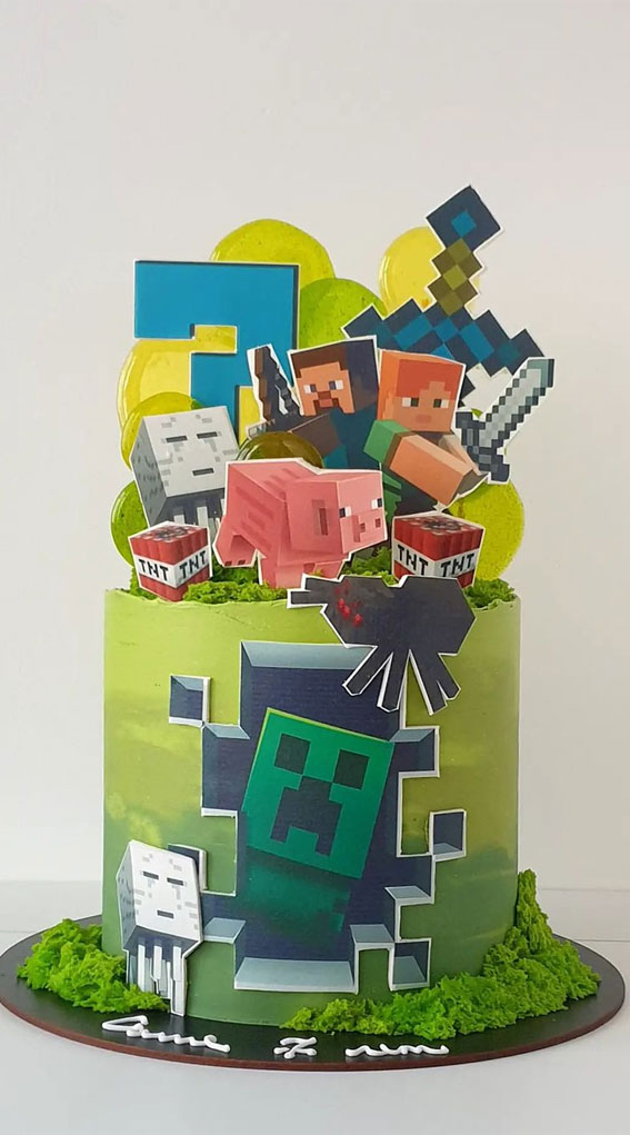 Minecraft Birthday Cake Image Result For Minecraft Birthday Cake Eva Party  Ideas - birijus.com | Minecraft birthday cake, Boy birthday cake, Cool birthday  cakes