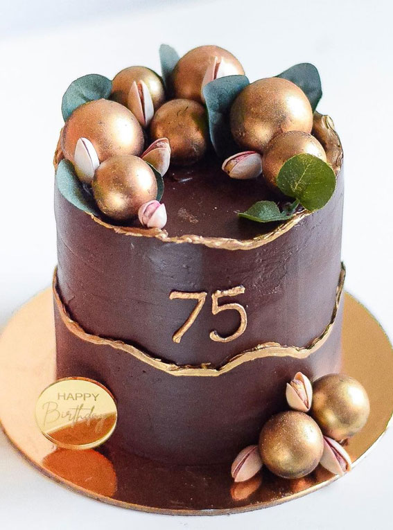 Coolest 75th Birthday Cake