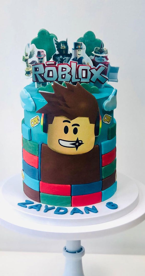 Roblox Edible Image Cake Topper Personalized Birthday Sheet Custom Fro -  PartyCreationz