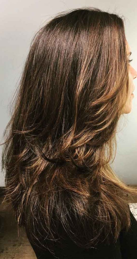 42 Best Layered Haircuts & Hairstyles : Subtle Balayage to Brighten ...