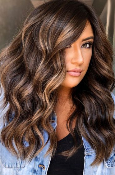 36 Chic Winter Hair Colour Ideas & Styles For 2021 : Salted Caramel ...