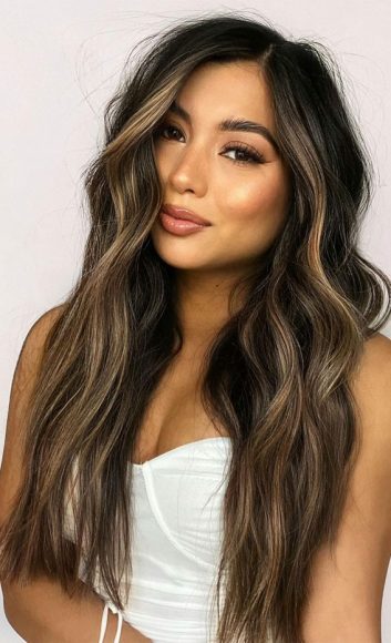 38 Best Hair Colour Trends 2022 That'll Be Big : Sweet Cream Cold Brew