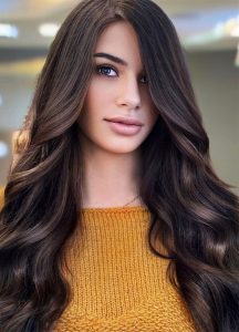 38 Best Hair Colour Trends 2022 That'll Be Big : Natural Brunette With 