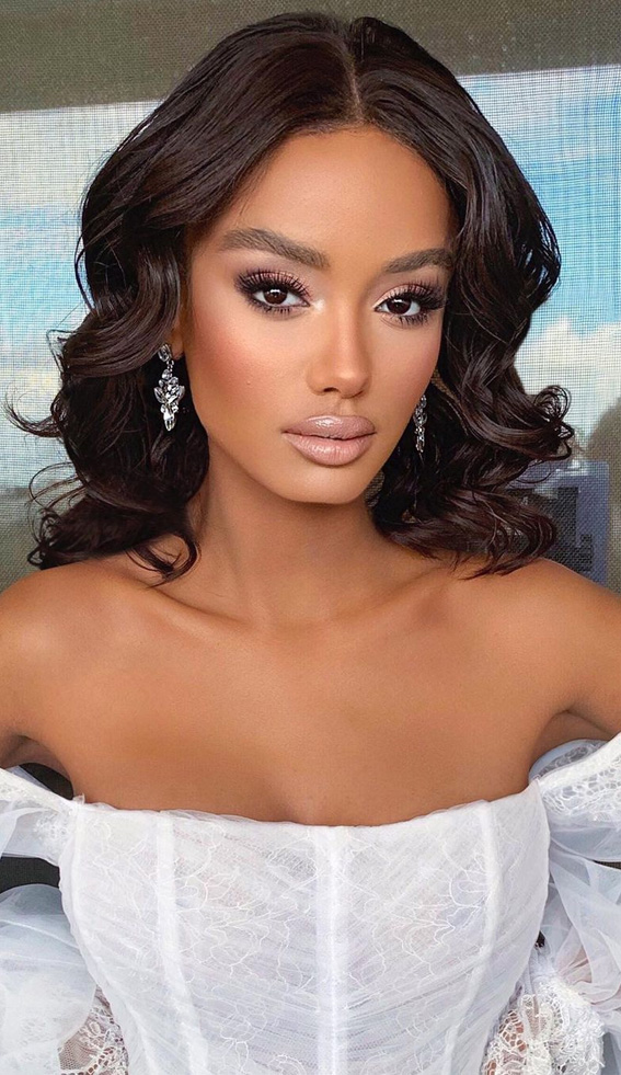40 Best Wedding Makeup Ideas For 2022 Nude Lips For Soft Glam Bridal Look