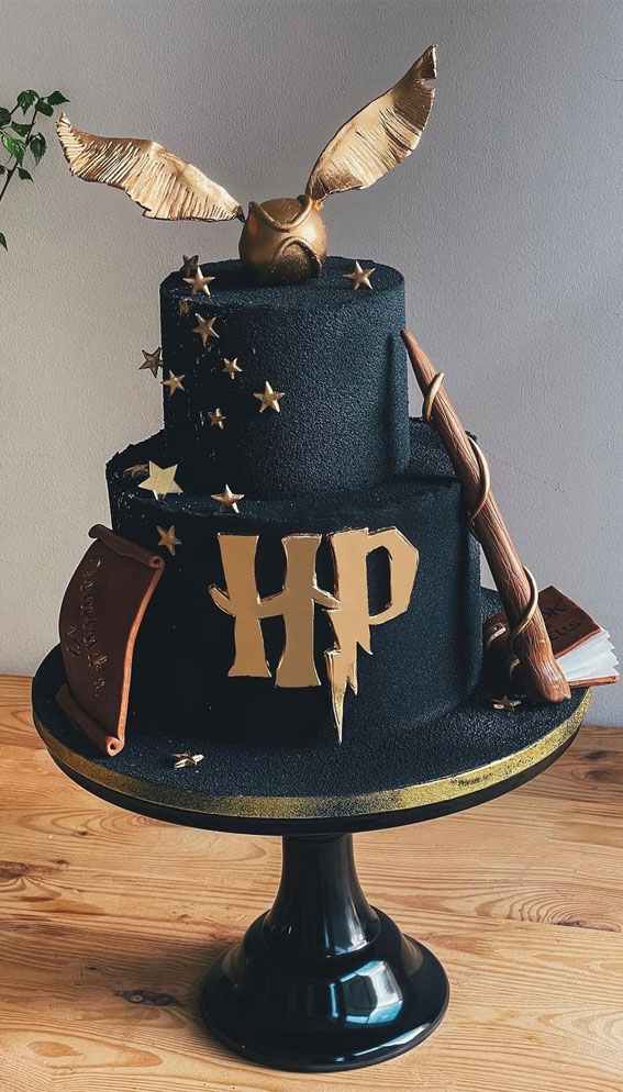 Harry Potter Cake Idea - HeSheAndBaby.com