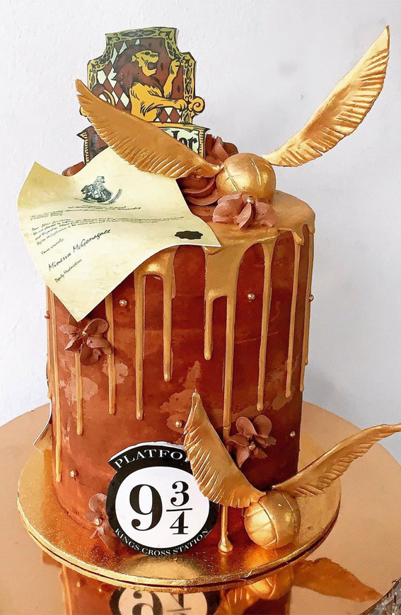 18 Wizardly Harry Potter Cake Ideas - Party with Unicorns