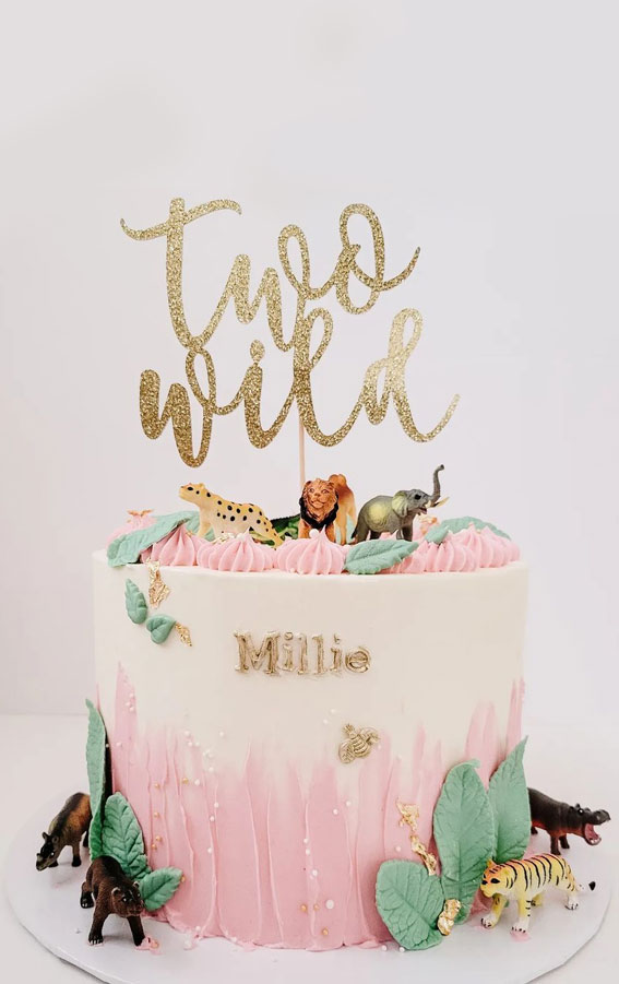 34 Two Wild Birthday Cake Ideas Two Wild Cake For Girl