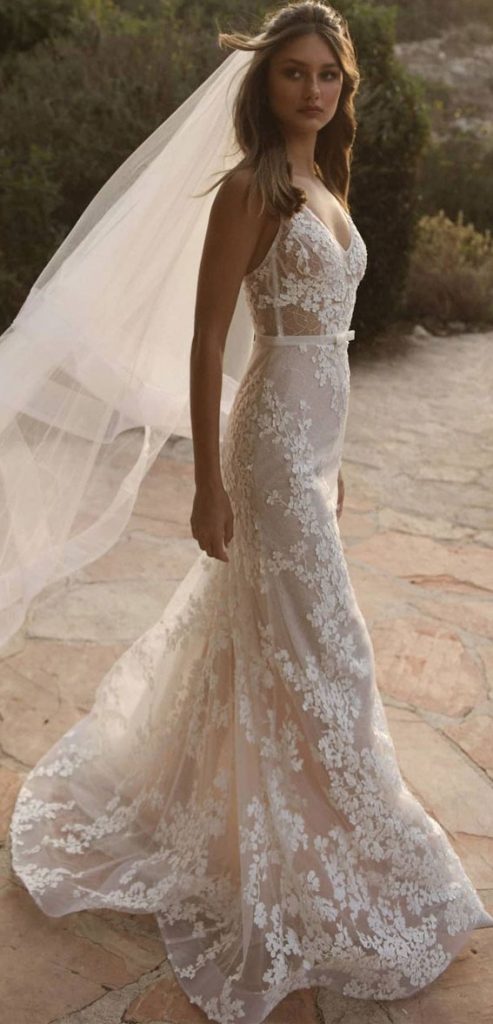 50 Wedding Dresses With Breathtaking Details Silk Tulle Wedding Dress 5103