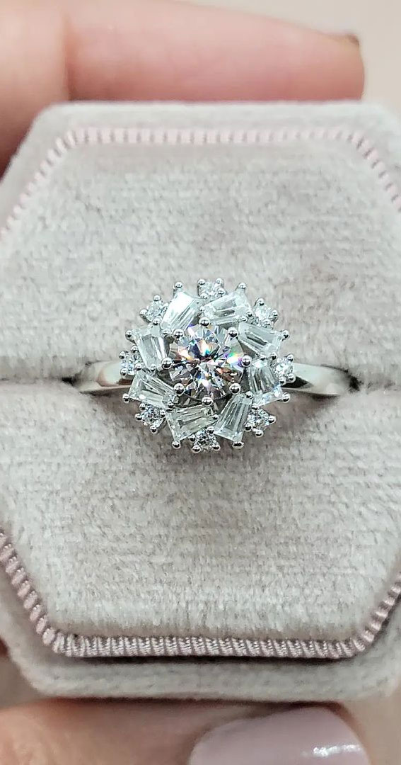 3.01ct Neil Lane Round Cut Diamond, Sunflower Engagement Ring – Neil Lane  Couture