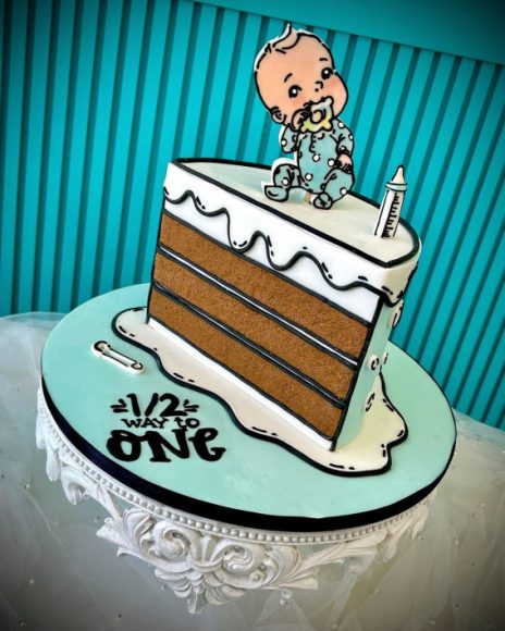 50 Cute Comic Cake Ideas For Any Occasion 12 Way To One Birthday Cake 0001