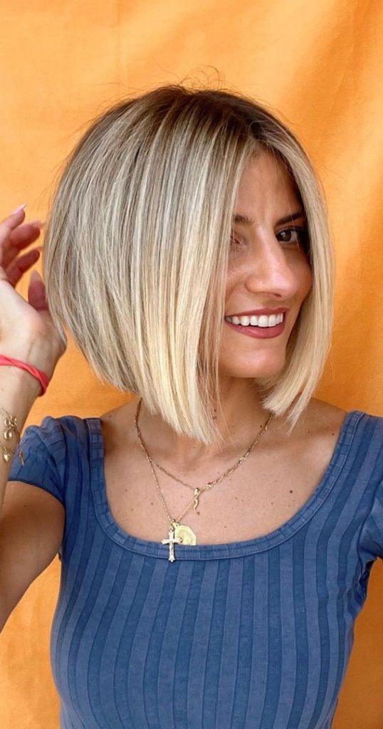 52 Best Bob Haircut Trends To Try In 2023 Little Blondie Bob 