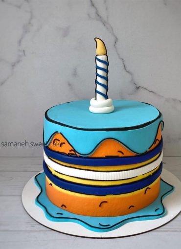 Cute Comic Cake Ideas For Any Occasion Semi Naked Comic Cake