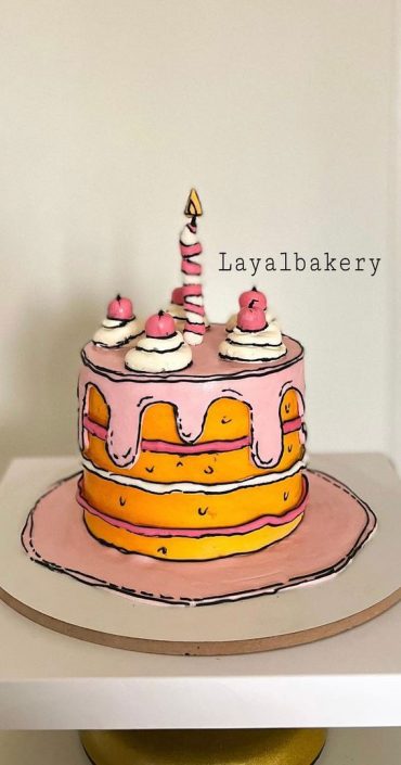 50 Cute Comic Cake Ideas For Any Occasion Naked Comic Cake 3645