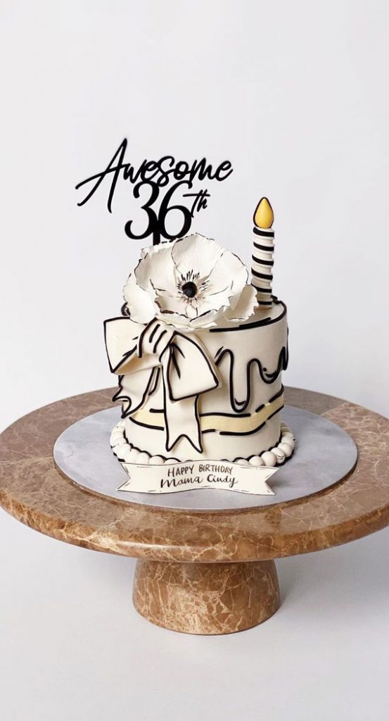 50 Cute Comic Cake Ideas For Any Occasion Awesome 36th Birthday 7721