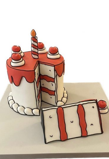 50 Cute Comic Cake Ideas For Any Occasion Coral Icing Drips 