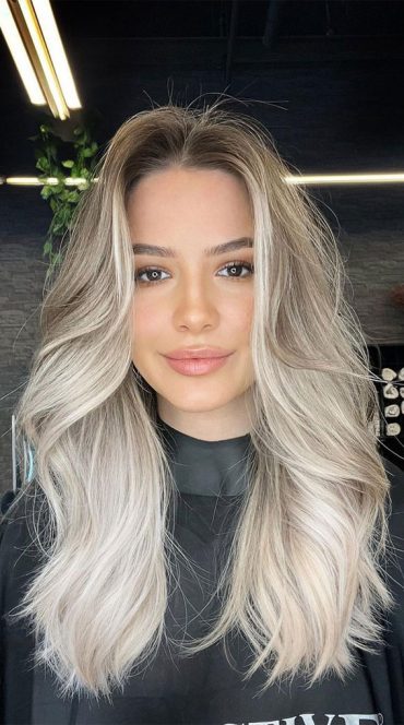 50 Cute Summer Hair Colours : Steel Blonde