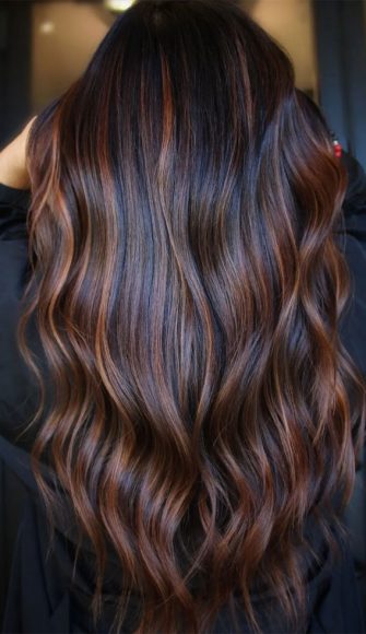 57 Cute Hair Colours and Hairstyles : Copper Bronze