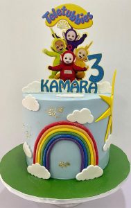 Cute Teletubbies Cake Ideas Blue Teletubbies Cake