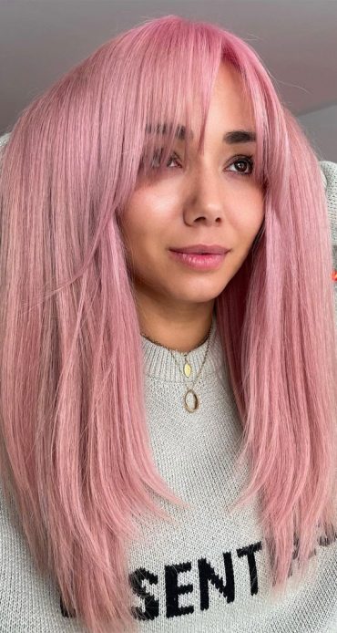 25 Creative Hair Colour Ideas To Inspire You Pink Powder Layers 