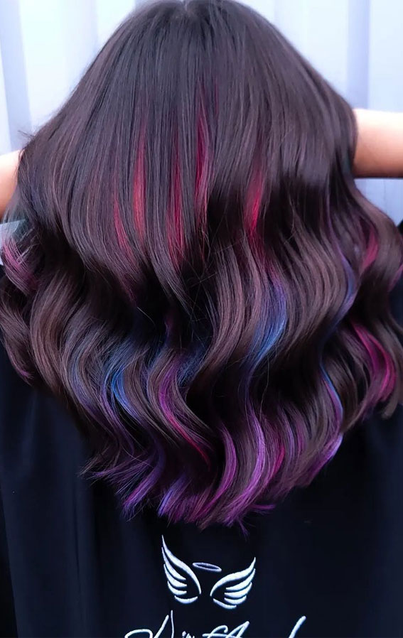 red purple hair color ideas