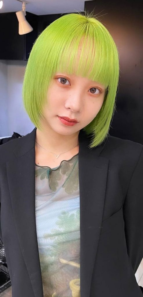 20 Unconventional Hair Color Ideas To Make A Statement Neon Green Extravaganza