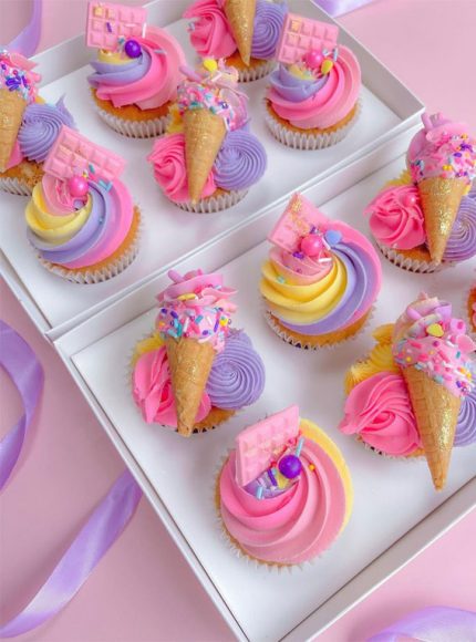 40 Sweet Temptations Irresistible Cupcake Creations : Ice Cream Cone ...