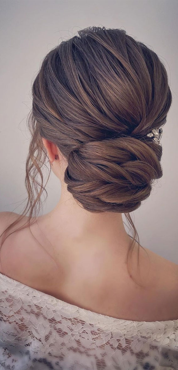 Diversa Bridal Flower Hair Pins Bun Clips For Juda Hairstyle Accessories  Golden Metal Barrettes for Women
