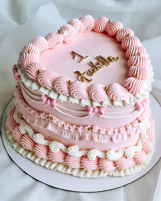 Ladies 37Th Birthday Cake - CakeCentral.com