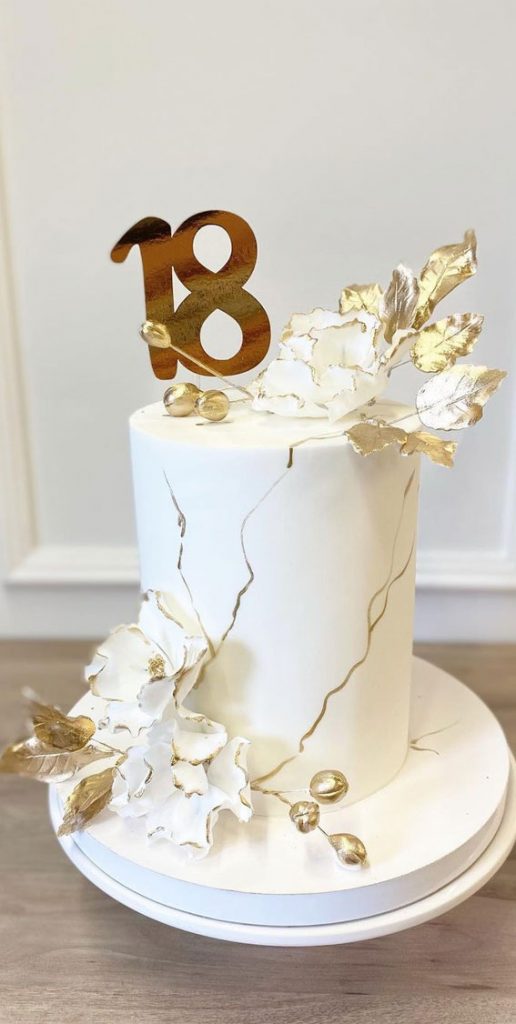 18th-birthday-cake-ideas-for-a-memorable-celebration-white-and-gold