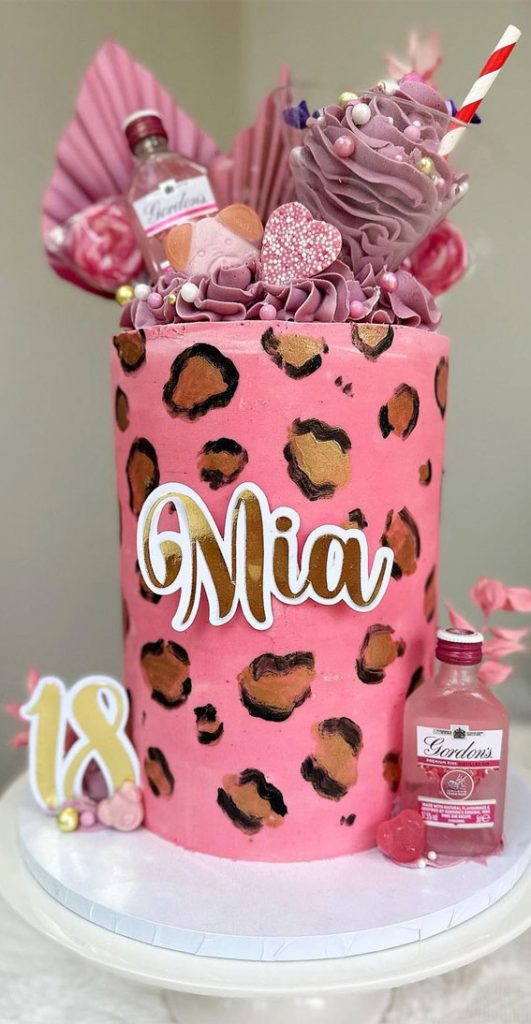 18th-birthday-cake-ideas-for-a-memorable-celebration-pink-gin