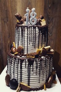 18th Birthday Cake Ideas for a Memorable Celebration : Two Tier ...