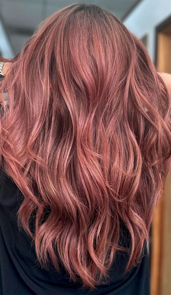 42 Stunning Autumn Hair Colour Ideas To Embrace The Season Maple Rose
