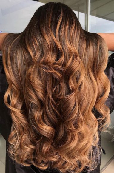 42 Stunning Autumn Hair Colour Ideas to Embrace the Season : Pumpkin 