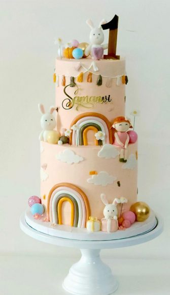 50+ Delightful 1st Birthday Cake Ideas for 