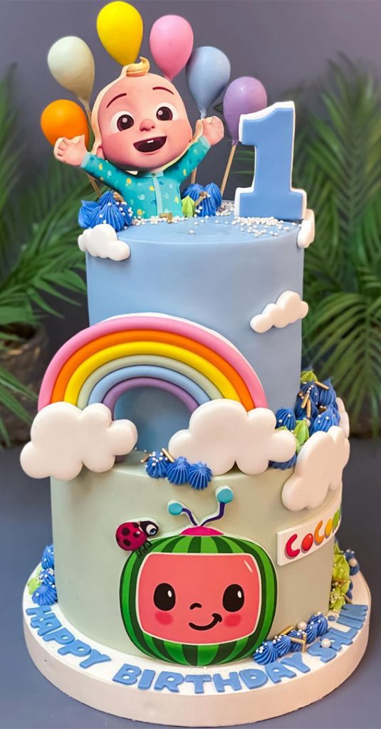 50+ Delightful 1st Birthday Cake Ideas for 