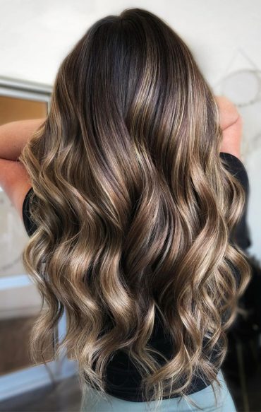 50+ Captivating Hair Colors for the Chilly Season : Honey Delights on ...
