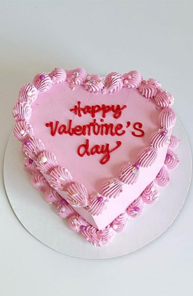 Sweetheart Valentines Cake Ideas Love In Every Layer Monochrome Elegance 9108