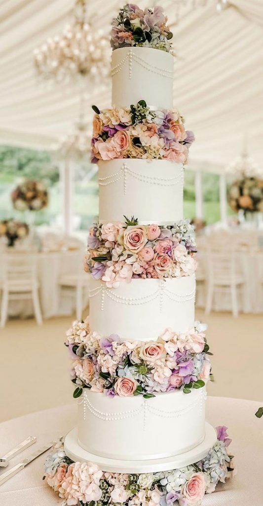 40 Inspiring Wedding Cake Creations Ethereal Elegance in FourTier