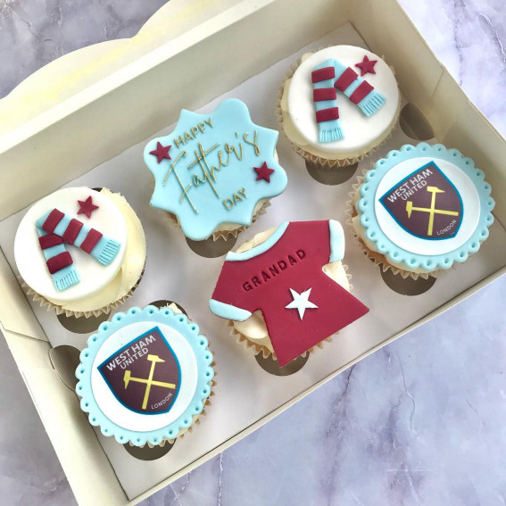 west ham football theme cupcakes, trendy cupcakes, birthday cupcakes, cupcakes, chocolate cupcakes, birthday cupcakes, baby shower cupcakes, wedding cupcakes, elegant cupcakes, cupcake decorating ideas, theme cupcakes, cupcake ideas 2024