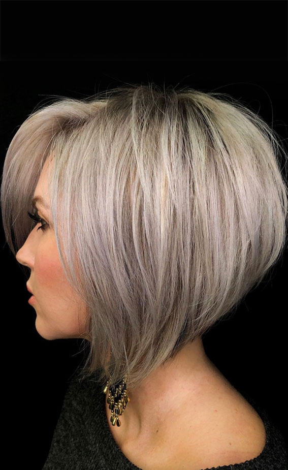 Platinum Stack Bob Haircut : 50 Best haircuts & Hairstyles To Try