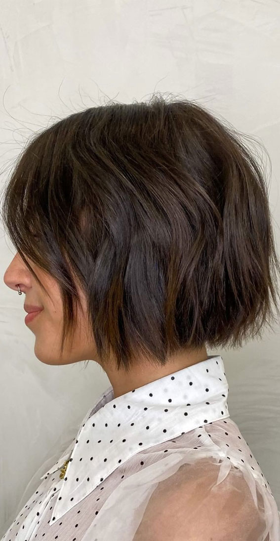 Textured Chin-Length Bob : 50 Best haircuts & Hairstyles To Try