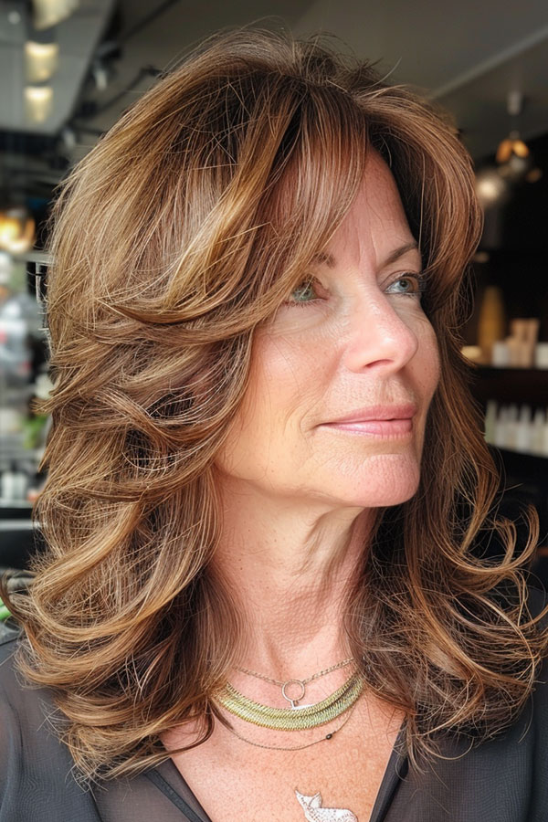 Sun-Kissed Tousled Mid-Length Waves