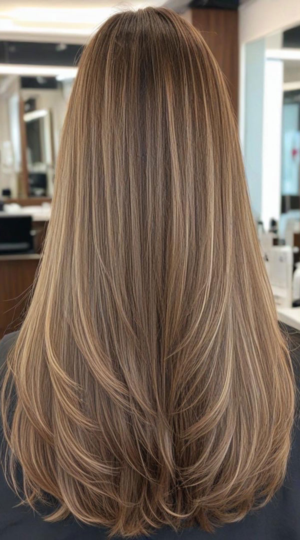 Sun-Kissed Beige Layers, Autumn Hair Colour Shades, fall hair color