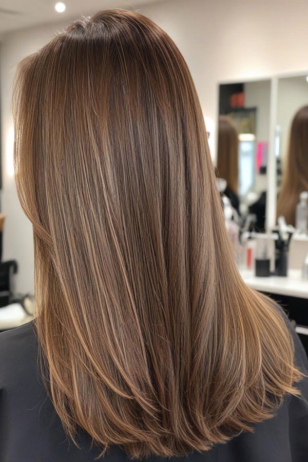 Warm Caramel Tones, Autumn Hair Colour Shades, fall hair color