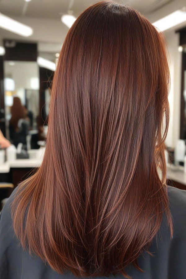 Subtle Auburn Hair Colour, autumn hair colour shades, fall hair color