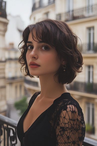 33 Chic Parisian French Bob Haircuts Parisian Noir