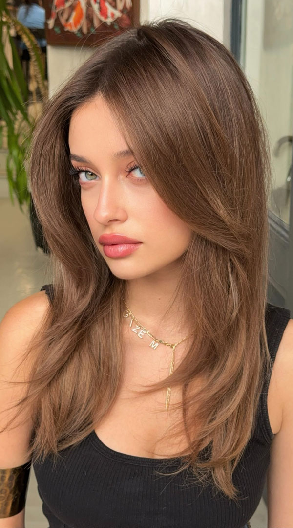 New haircut for long straight hair best sale