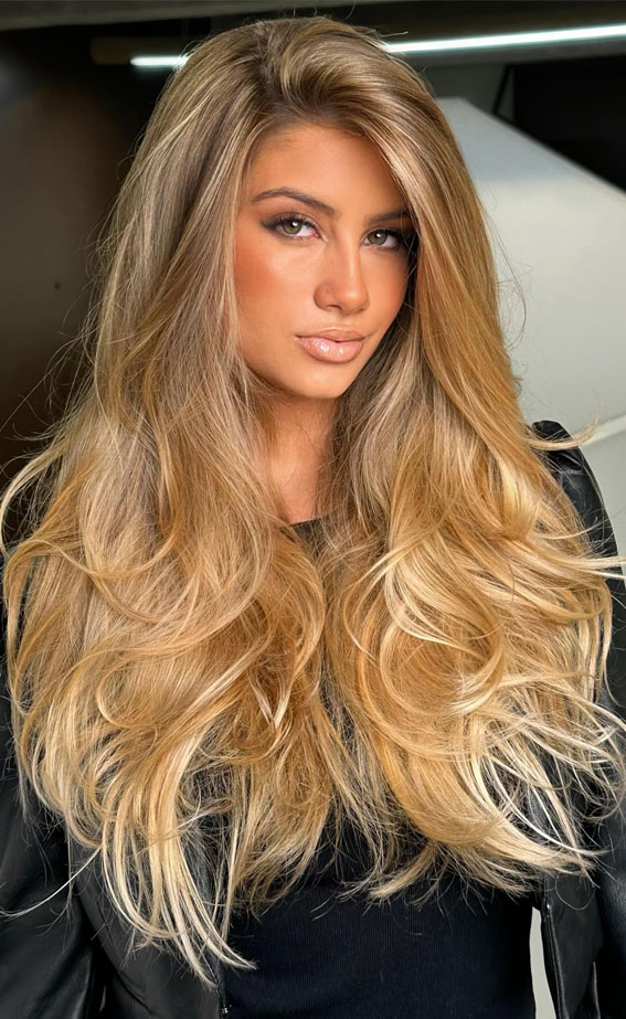 Golden Blonde Layers, Golden Blonde Layers, best hair colour for autumn and winter