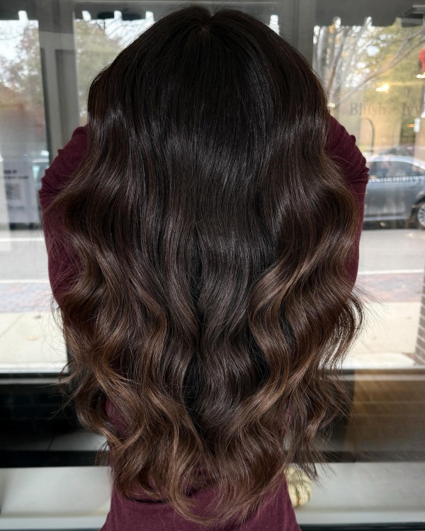 Macchiato Brunette Long Soft Waves